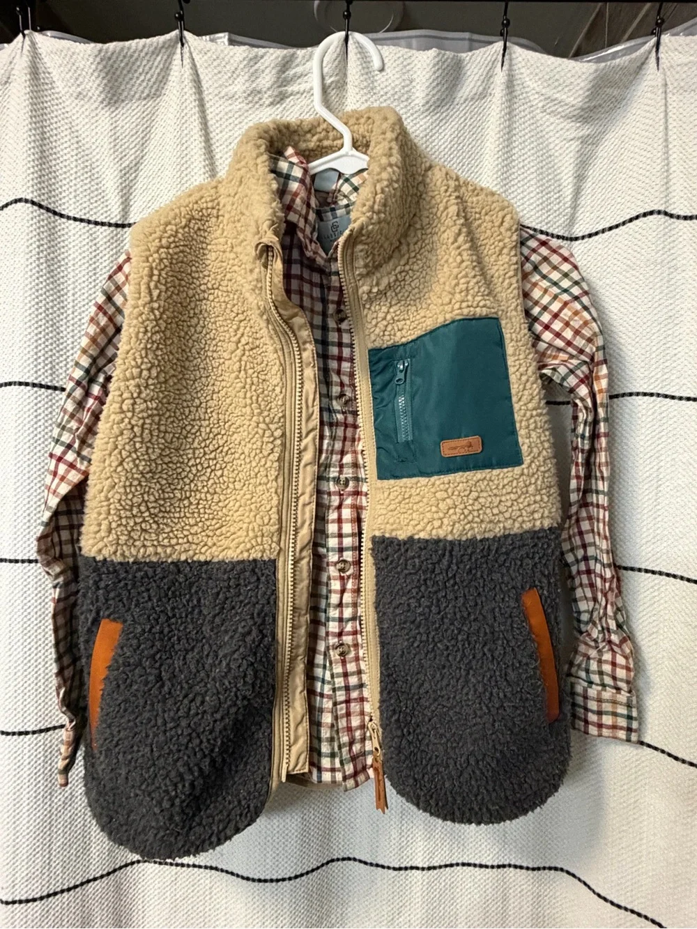 Class club boys vest and matching button up